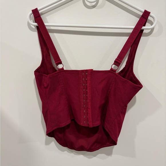Garage Deep Red Camisole Top - Picture 2 of 3
